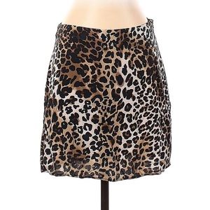 Abercrombie & Fitch Leopard Print Mini Skirt Size S